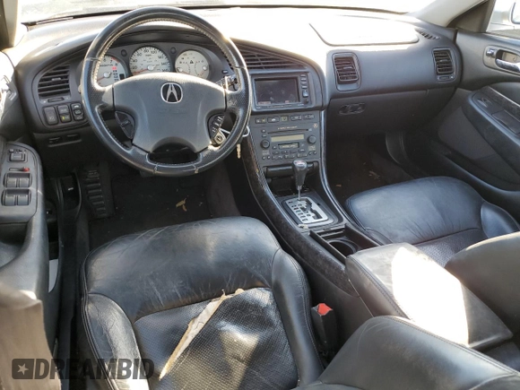 2002 Acura TL Type S w/Navigation with VIN 19UUA56982A035837, listed as a Copart auction lot 79506194 with 201,706 mi miles and Salvage Title. Bid and sale history available at carsss.com. Image 8.