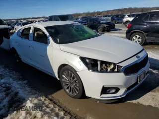 2017 Kia Cadenza Premium z VIN KNALB4J16H5052119, wystawiony jako Copart lot #88809505 z przebiegiem 74 356 mil mil oraz Szkody całkowita. Historia ofert i sprzedaży dostępna na DreamBid. Obrazek 4.