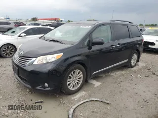 2015 Toyota Sienna XLE с VIN 5TDYK3DC9FS632522, выставлен на аукционе Copart как лот 59268275 с пробегом 180 301 миль миль и Списание • Salvage title. История ставок и продаж доступна на DreamBid. Изображение 1.