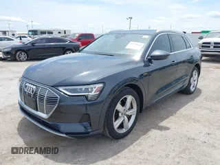 2019 Audi e-tron Premium Plus with VIN WA1LABGE6KB012565, listed as a IAAI auction lot 42220663 with 48,804 mi miles and . Bid and sale history available at DreamBid. Image 19.