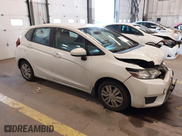 2015 Honda Fit LX with VIN 3HGGK5H57FM106670, listed as a IAAI auction lot 42097655 with 116,303 mi miles and . Bid and sale history available at DreamBid. Image 1.