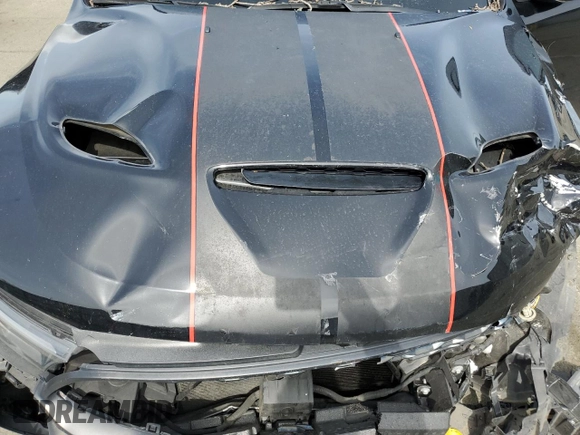 2021 Dodge Durango SRT Hellcat with VIN 1C4SDJH98MC689327, listed as a Copart auction lot 52169015 with 53,009 mi miles and Salvage title. Bid and sale history available at DreamBid. Image 12.