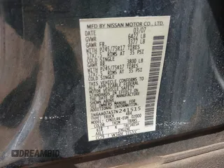 2007 Nissan Titan XE with VIN 1N6AA07A57N241515, listed as a IAAI auction lot 41950229 with 163,290 mi miles and . Bid and sale history available at DreamBid. Image 9.