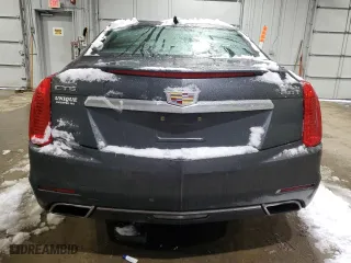 2016 Cadillac CTS Sedan RWD with VIN 1G6AP5SXXG0123356, listed as a Copart auction lot 43996275 with 81,381 mi miles and Salvage Title. Bid and sale history available at carsss.com. Image 6.