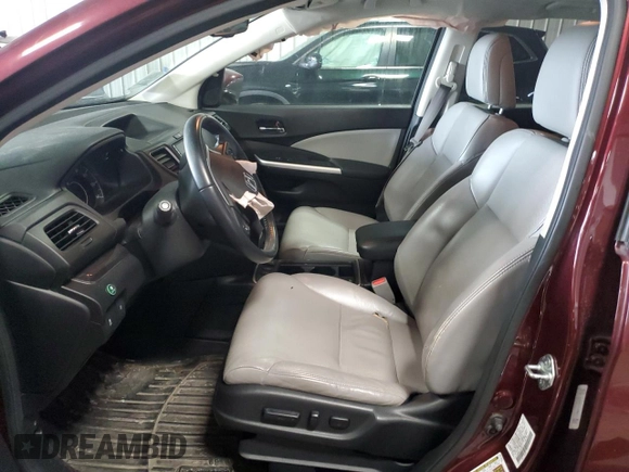 2015 Honda CR-V EX-L with VIN 5J6RM4H73FL089777, listed as a Copart auction lot 51011385 with 0 mi miles and Non Repairable. Bid and sale history available at carsss.com. Image 7.