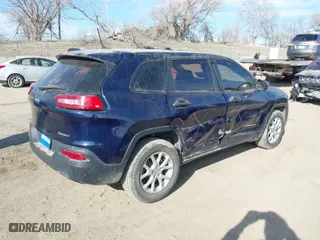 2014 Jeep Cherokee Sport with VIN 1C4PJMAB4EW214206, listed as a IAAI auction lot 41888256 with 139,077 mi miles. Bid and sale history available at carsss.com. Image 4.