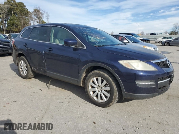 2009 Mazda CX-9 Touring with VIN JM3TB38A690177906, listed as a Copart auction lot 42370235 with 147,596 mi miles and Salvage Title. Bid and sale history available at carsss.com. Image 4.