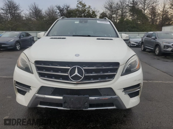 2014 Mercedes-Benz M 550 with VIN 4JGDA7DB2EA290211, listed as a Copart auction lot 73809494 with 123,983 mi miles and Clean Title. Bid and sale history available at DreamBid. Image 5.