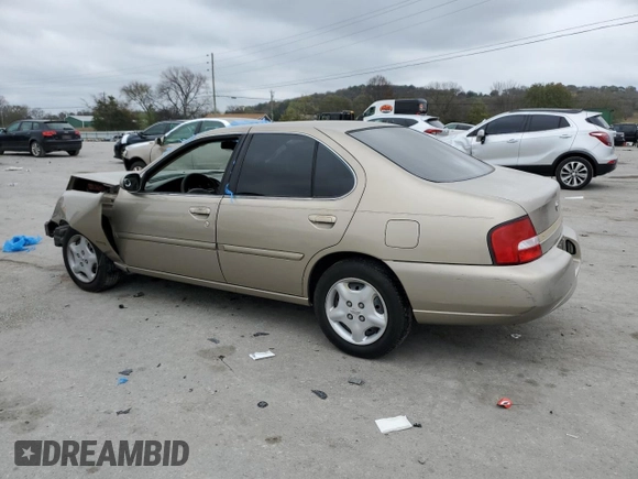 2001 Nissan Altima GXE with VIN 1N4DL01D71C162384, listed as a Copart auction lot 86753254 with 105,623 mi miles and Salvage Title. Bid and sale history available at carsss.com. Image 2.
