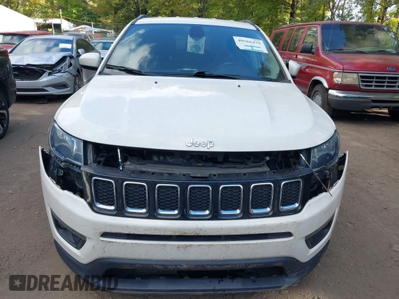 2020 Jeep Compass Latitude z VIN 3C4NJDBB9LT150382, wystawiony jako IAAI lot #40566479 z przebiegiem 64 336 mil mil oraz . Historia ofert i sprzedaży dostępna na DreamBid. Obrazek 12.
