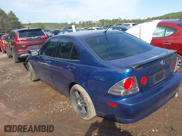 2005 Lexus IS 300 Sport with VIN JTHBD192750096819, listed as a IAAI auction lot 41566396 with 11,993 mi miles. Bid and sale history available at carsss.com. Image 3.