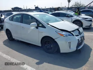 2013 Toyota Prius One with VIN JTDKN3DU9D1721720, listed as a IAAI auction lot 41882588 with 140,156 mi miles. Bid and sale history available at carsss.com. Image 1.