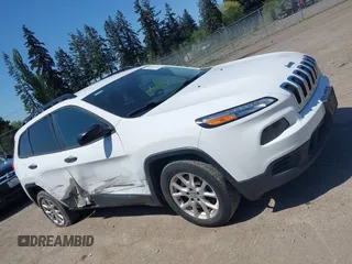 2016 Jeep Cherokee Altitude with VIN 1C4PJLABXGW189373, listed as a IAAI auction lot 42174854 with 153,052 mi miles and . Bid and sale history available at DreamBid. Image 13.