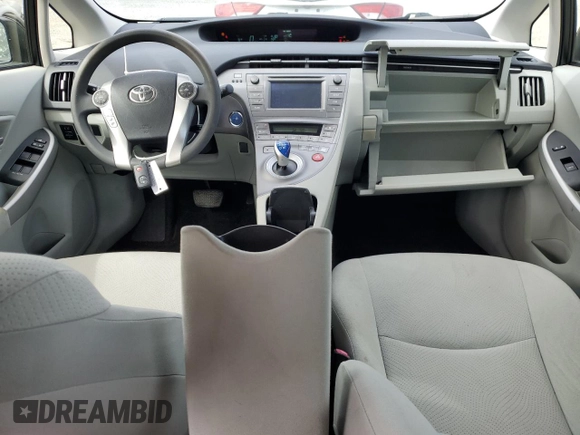 2013 Toyota Prius One with VIN JTDKN3DU9D1622718, listed as a Copart auction lot 65586695 with 79,305 mi miles and Salvage title. Bid and sale history available at DreamBid. Image 8.