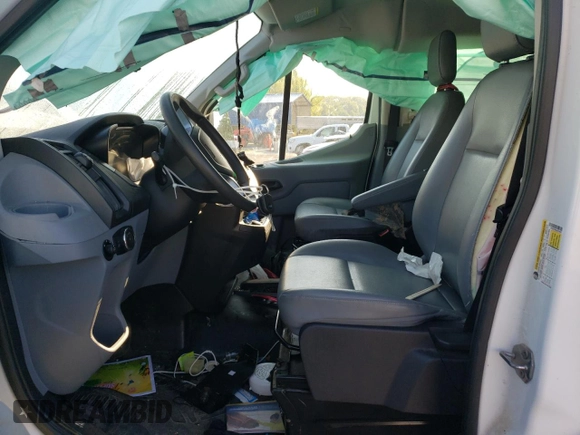 2018 Ford Transit Passenger XL with VIN 1FBZX2YM5JKA70836, listed as a Copart auction lot 56246485 with 60,391 mi miles and Salvage title. Bid and sale history available at DreamBid. Image 7.