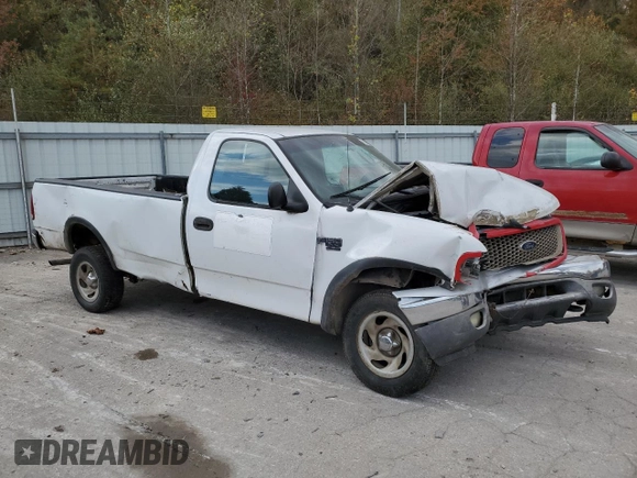 2002 Ford F-150 XL z VIN 1FTRF18W92NB71226, wystawiony jako Copart lot #76082214 z przebiegiem Nie podano mil oraz Szkoda całkowita • Salvage title. Historia ofert i sprzedaży dostępna na DreamBid. Obrazek 4.