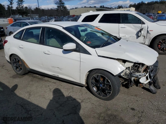 2012 Ford Focus SE with VIN 1FAHP3F2XCL179357, listed as a Copart auction lot 48151365 with 0 mi miles and Salvage Title. Bid and sale history available at carsss.com. Image 4.