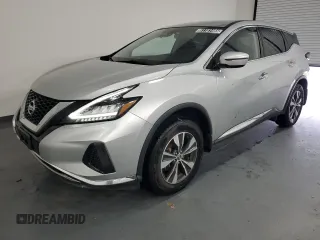 2020 Nissan Murano S with VIN 5N1AZ2AS3LN153867, listed as a Copart auction lot 61181465 with 107,550 mi miles and Clean title. Bid and sale history available at DreamBid. Image 1.