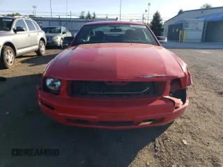 2007 Ford Mustang Deluxe with VIN 1ZVHT80N175203073, listed as a Copart auction lot 54480465 with 140,275 mi miles and Salvage Title. Bid and sale history available at carsss.com. Image 5.