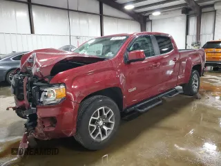 2018 GMC Canyon 4WD SLE z VIN 1GTG6CEN3J1266224, wystawiony jako Copart lot #59517675 z przebiegiem 54 480 mil mil oraz Szkoda całkowita • Salvage title. Historia ofert i sprzedaży dostępna na DreamBid. Obrazek 1.