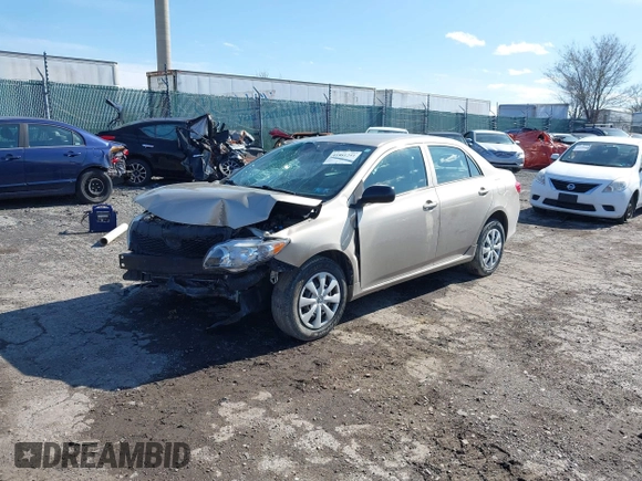 2009 Toyota Corolla with VIN 2T1BU40E19C102300, listed as a IAAI auction lot 41881241 with 154,765 mi miles. Bid and sale history available at carsss.com. Image 18.