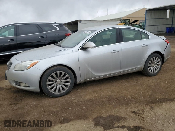 2012 Buick Regal with VIN 2G4GR5EK8C9136992, listed as a Copart auction lot 48773515 with 162,279 mi miles and Salvage Title. Bid and sale history available at carsss.com. Image 1.