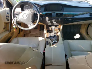 2006 BMW 5 Series 530xi with VIN WBANN73546CN02635, listed as a Copart auction lot 75510184 with Not Provided miles and Salvage Title. Bid and sale history available at DreamBid. Image 8.