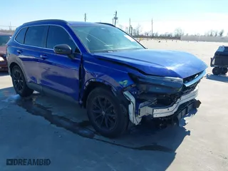 2023 Honda CR-V Hybrid Sport with VIN 2HKRS5H50PH713041, listed as a IAAI auction lot 41382915 with 10,029 mi miles. Bid and sale history available at carsss.com. Image 1.
