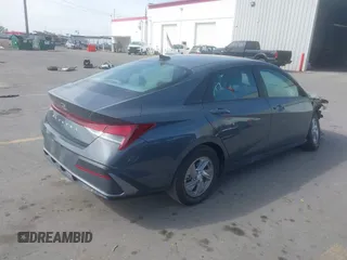 2024 Hyundai Elantra SE with VIN KMHLL4DG4RU723919, listed as a IAAI auction lot 42023857 with 8,978 mi miles and . Bid and sale history available at DreamBid. Image 4.