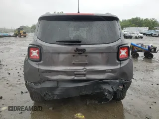 2019 Jeep Renegade Altitude with VIN ZACNJBB11KPK30872, listed as a Copart auction lot 58598305 with 87,474 mi miles and Salvage title. Bid and sale history available at DreamBid. Image 6.