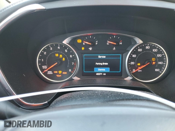 2020 Chevrolet Blazer LT with VIN 3GNKBHRS1LS583589, listed as a Copart auction lot 53270134 with 48,371 mi miles and Non repairable. Bid and sale history available at DreamBid. Image 9.