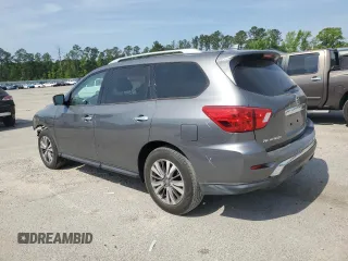 2019 Nissan Pathfinder S z VIN 5N1DR2MNXKC605066, wystawiony jako Copart lot #52806895 z przebiegiem 123 017 mil mil oraz Szkoda całkowita • Salvage title. Historia ofert i sprzedaży dostępna na DreamBid. Obrazek 2.