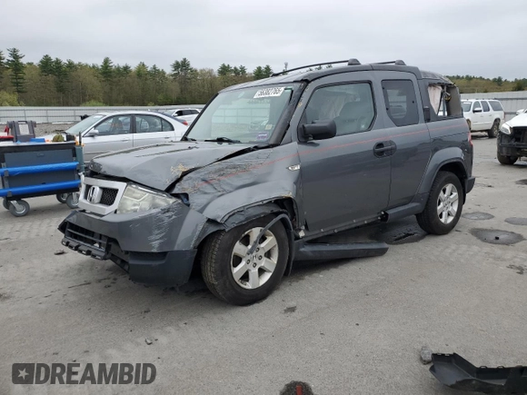 2011 Honda Element EX z VIN 5J6YH2H75BL002265, wystawiony jako Copart lot #56382765 z przebiegiem Nie podano mil oraz Szkoda całkowita • Salvage title. Historia ofert i sprzedaży dostępna na DreamBid. Obrazek 1.