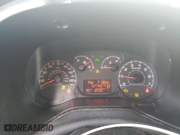 2015 Ram ProMaster City Cargo Tradesman z VIN ZFBERFAT4F6A92961, wystawiony jako Copart lot #58769695 z przebiegiem 137 740 mil mil oraz Czysty tytuł • Clean title. Historia ofert i sprzedaży dostępna na DreamBid. Obrazek 9.