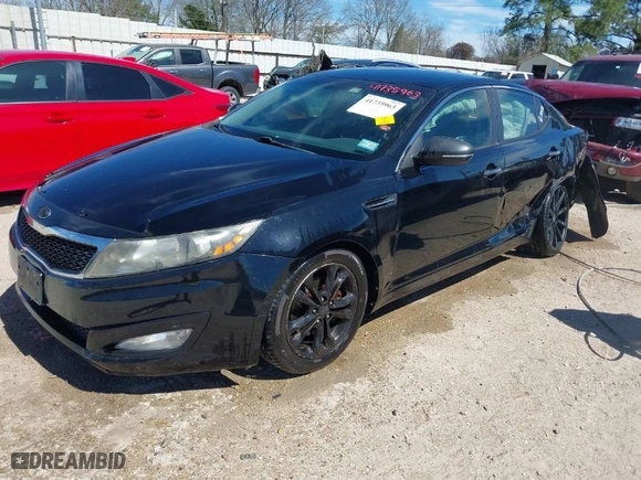 2012 Kia Optima EX with VIN 5XXGN4A75CG038815, listed as a IAAI auction lot 41735963 with 174,558 mi miles. Bid and sale history available at carsss.com. Image 2.
