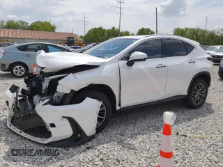 2024 Lexus NX 350h Premium z VIN JTJGKCEZ9R5013201, wystawiony jako Copart lot #56175835 z przebiegiem 25 809 mil mil oraz Szkoda całkowita • Salvage title. Historia ofert i sprzedaży dostępna na DreamBid. Obrazek 1.