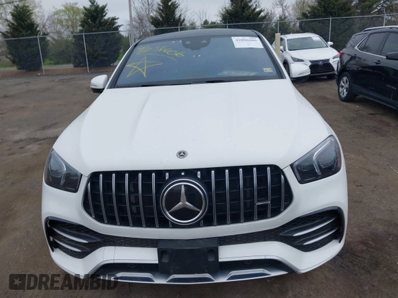 2021 Mercedes-Benz GLE 53 AMG with VIN 4JGFD6BB6MA250046, listed as a IAAI auction lot 42006606 with 65,198 mi miles and . Bid and sale history available at DreamBid. Image 12.