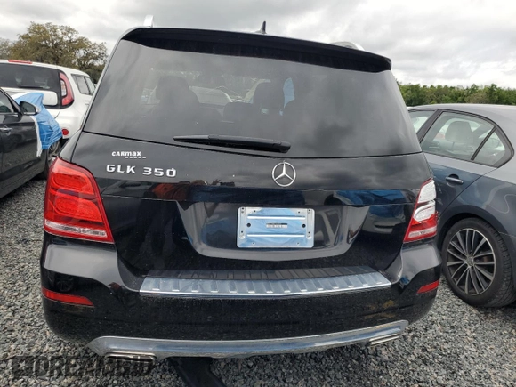 2015 Mercedes-Benz GLK GLK 350 with VIN WDCGG5HB0FG379301, listed as a Copart auction lot 51800415 with 55,389 mi miles and Salvage Title. Bid and sale history available at carsss.com. Image 6.