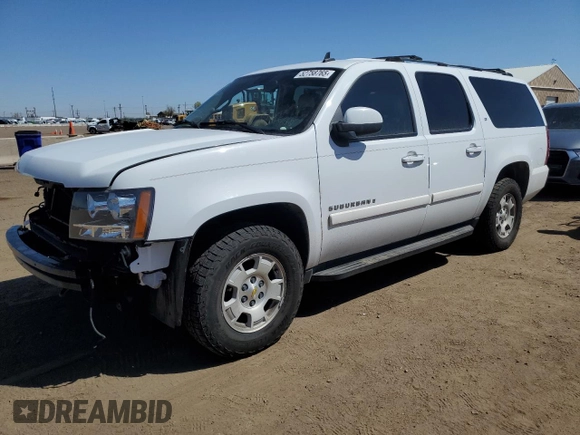 2007 Chevrolet Suburban LT with VIN 1GNFK16347J237193, listed as a Copart auction lot 52758765 with 182,838 mi miles and Salvage Title. Bid and sale history available at DreamBid. Image 1.