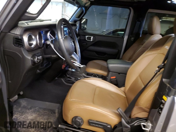 2020 Jeep Wrangler Rubicon с VIN 1C4HJXCG2LW271855, выставлен на аукционе Copart как лот 55610544 с пробегом 10 767 миль миль и Списание • Salvage title. История ставок и продаж доступна на DreamBid. Изображение 7.