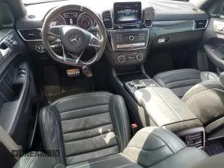 2018 Mercedes-Benz GLE 63 S AMG with VIN 4JGED7FB6JA119044, listed as a Copart auction lot 61832525 with 55,801 mi miles and Salvage title. Bid and sale history available at DreamBid. Image 8.