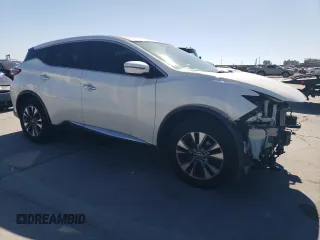 2016 Nissan Murano S with VIN 5N1AZ2MG8GN171780, listed as a Copart auction lot 48805945 with 126,312 mi miles and Salvage Title. Bid and sale history available at carsss.com. Image 4.