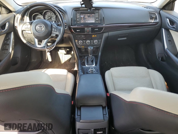 2015 Mazda 6 i Grand Touring with VIN JM1GJ1W54F1219695, listed as a Copart auction lot 54693755 with 125,314 mi miles and Salvage Title. Bid and sale history available at DreamBid. Image 8.