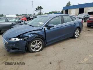 2018 Ford Fusion SE z VIN 3FA6P0H7XJR185947, wystawiony jako Copart lot #60494795 z przebiegiem 60 211 mil mil oraz Czysty tytuł • Clean title. Historia ofert i sprzedaży dostępna na DreamBid. Obrazek 1.