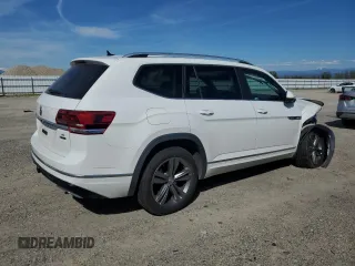 2019 Volkswagen Atlas SE z VIN 1V2XR2CA6KC608609, wystawiony jako Copart lot #50604625 z przebiegiem 56 778 mil mil oraz Szkoda całkowita • Salvage title. Historia ofert i sprzedaży dostępna na DreamBid. Obrazek 3.