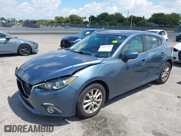 2015 Mazda 3 i Touring with VIN 3MZBM1L72FM187773, listed as a IAAI auction lot 41895996 with 44,346 mi miles and . Bid and sale history available at carsss.com. Image 17.