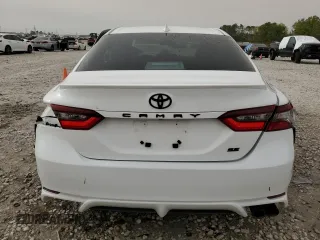 2023 Toyota Camry SE with VIN 4T1G11AK6PU122975, listed as a Copart auction lot 49712535 with 81,670 mi miles and Salvage Title. Bid and sale history available at DreamBid. Image 6.