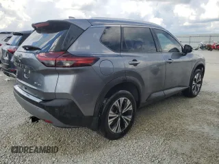 2022 Nissan Rogue SV with VIN JN8BT3BB4NW335769, listed as a Copart auction lot 73807614 with 3,997 mi miles and Salvage Title. Bid and sale history available at DreamBid. Image 3.