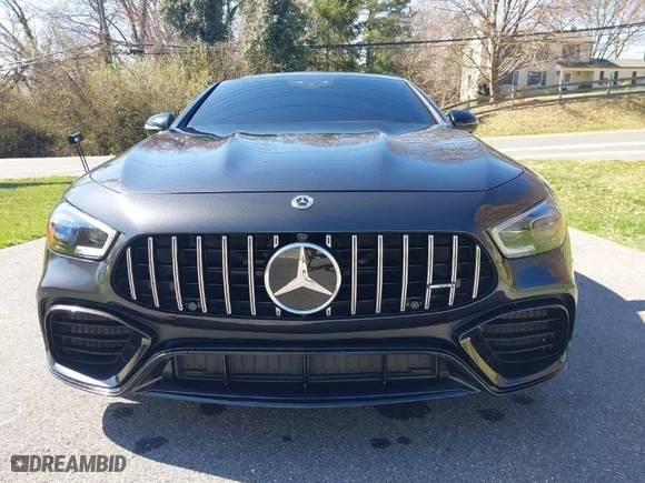 2019 Mercedes-Benz AMG GT with VIN WDD7X8KB5KA001297, listed as a IAAI auction lot 41908667 with NaN miles. Bid and sale history available at carsss.com. Image 13.