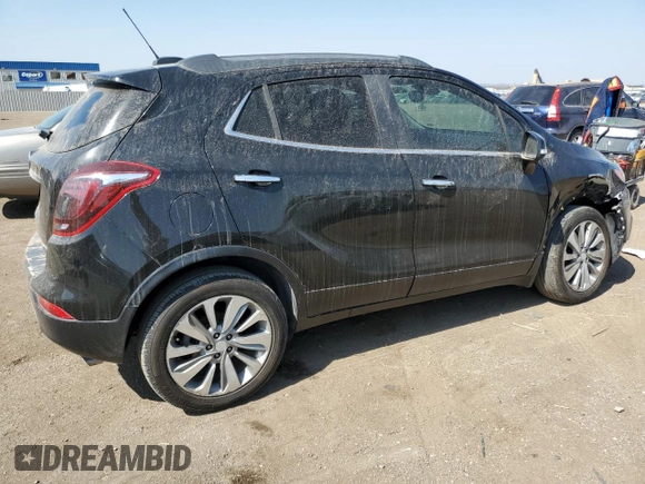 2019 Buick Encore Preferred with VIN KL4CJASB5KB700631, listed as a Copart auction lot 50967845 with 125,045 mi miles and Salvage Title. Bid and sale history available at carsss.com. Image 3.